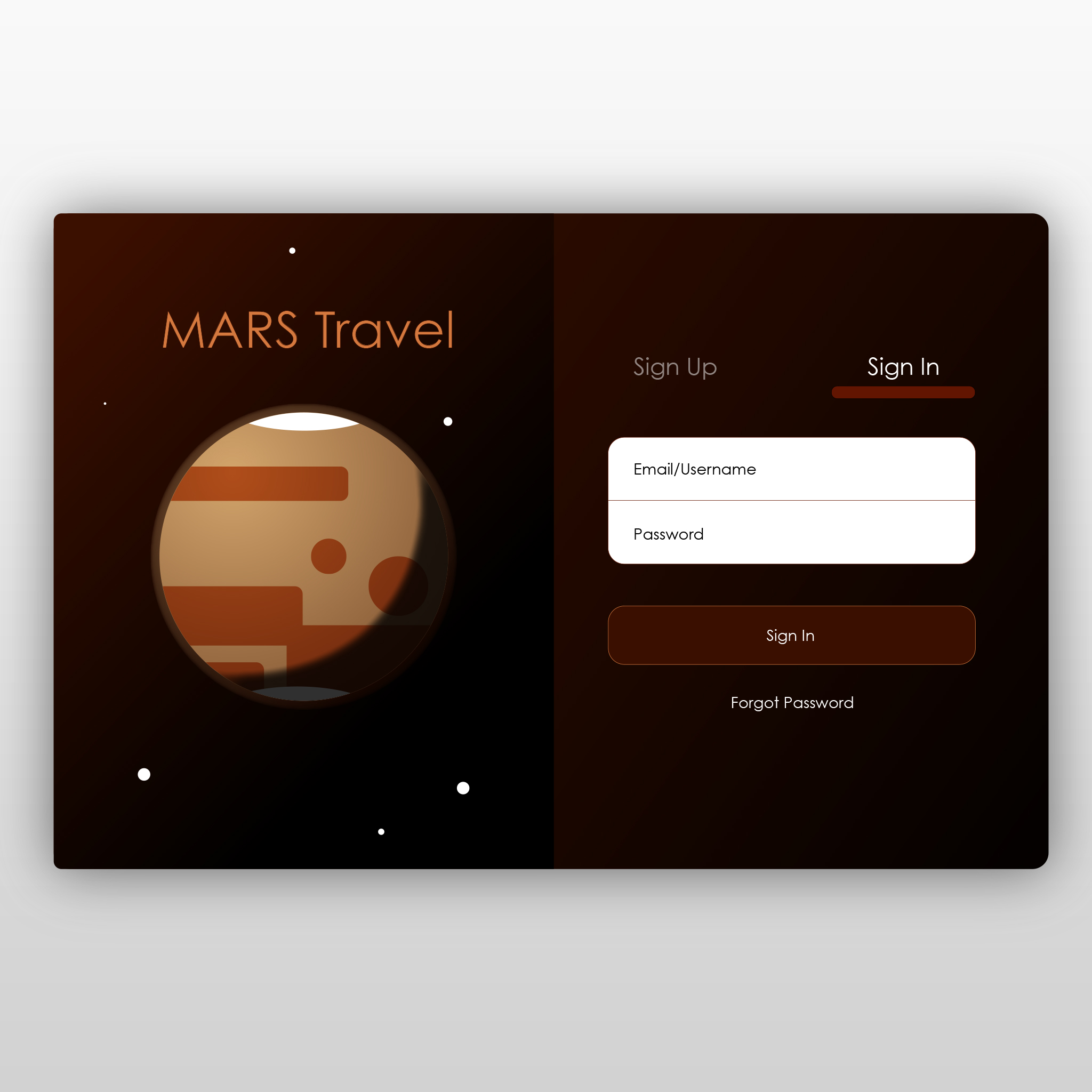 mars travel